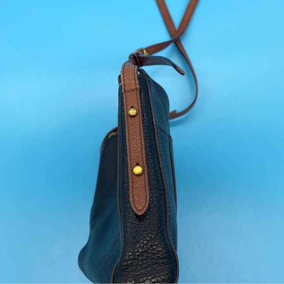 Vintage Fossil RARE Gemma Crossbody Pebble Leather Bag 10”w x 8”h x 1.5”d - Picture 6 of 9